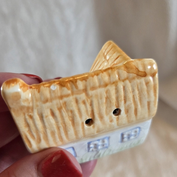 Vintage Farmhouse Minature Salt & Pepper Shakers - Picture 4 of 7